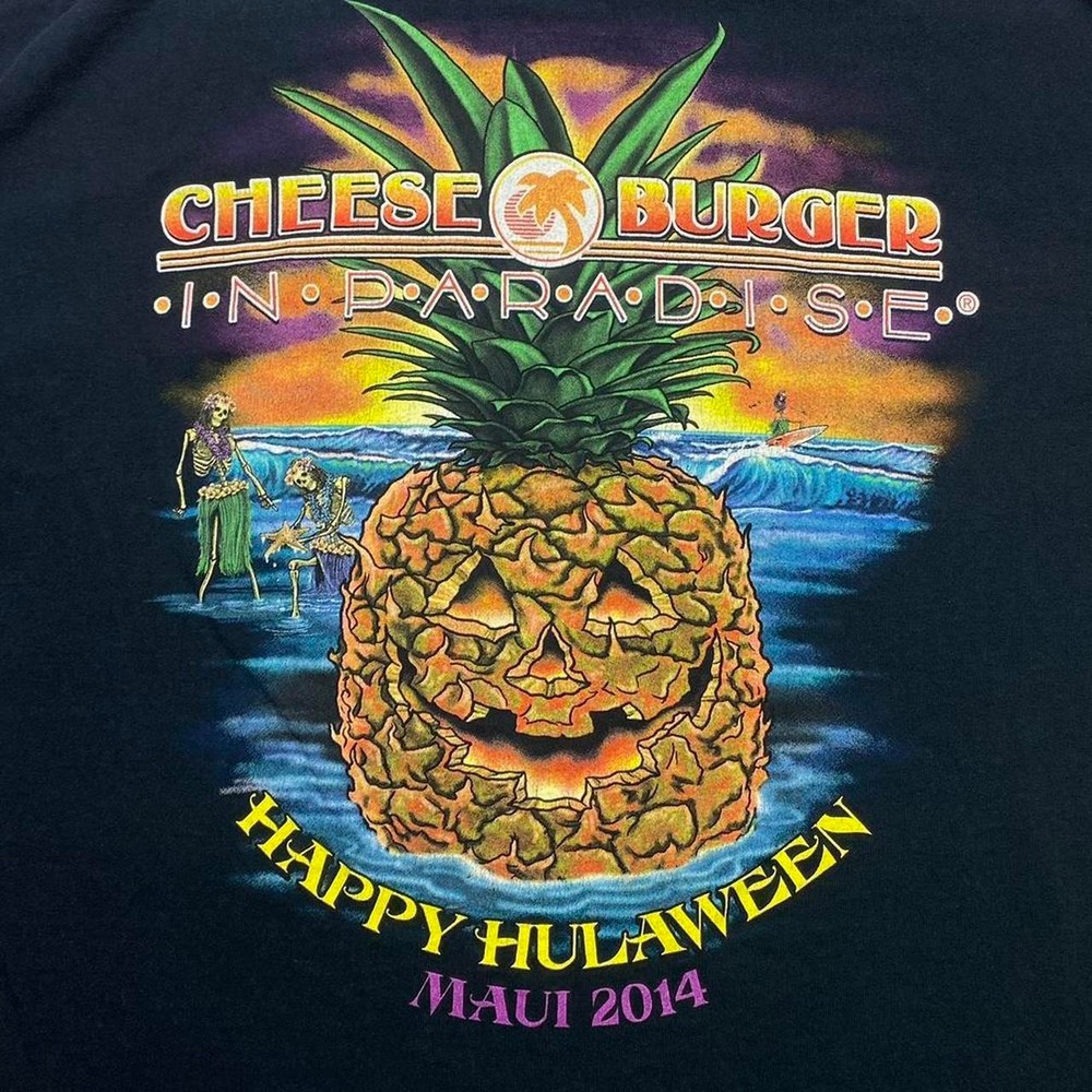 Maui Hawaii Cheese Burger in Paradise restaurant shirt
2014 Halloween